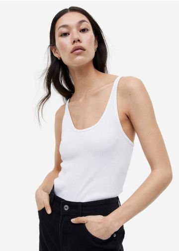 Ribbed Tank Top - Image 2