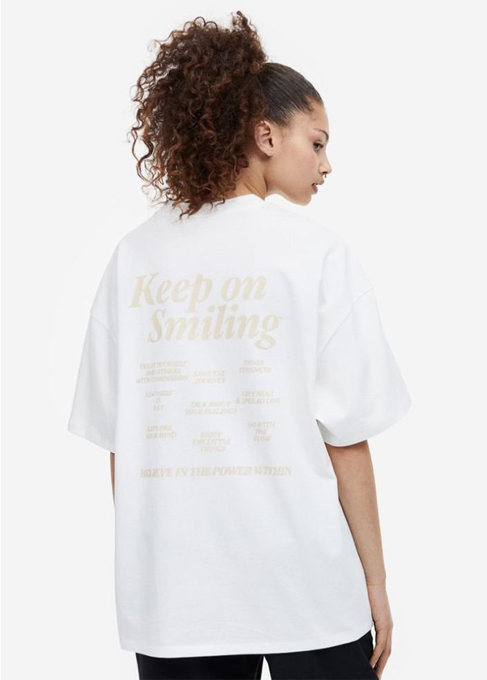 Oversized Motif T-shirt - Image 5