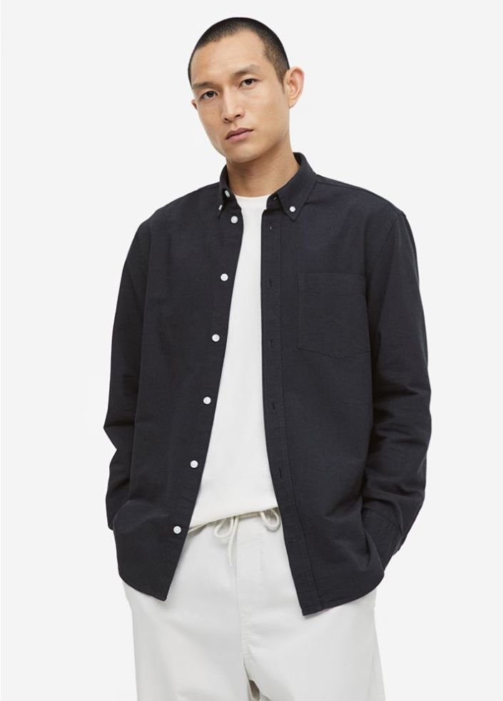 Regular Fit Oxford Shirt - Image 4