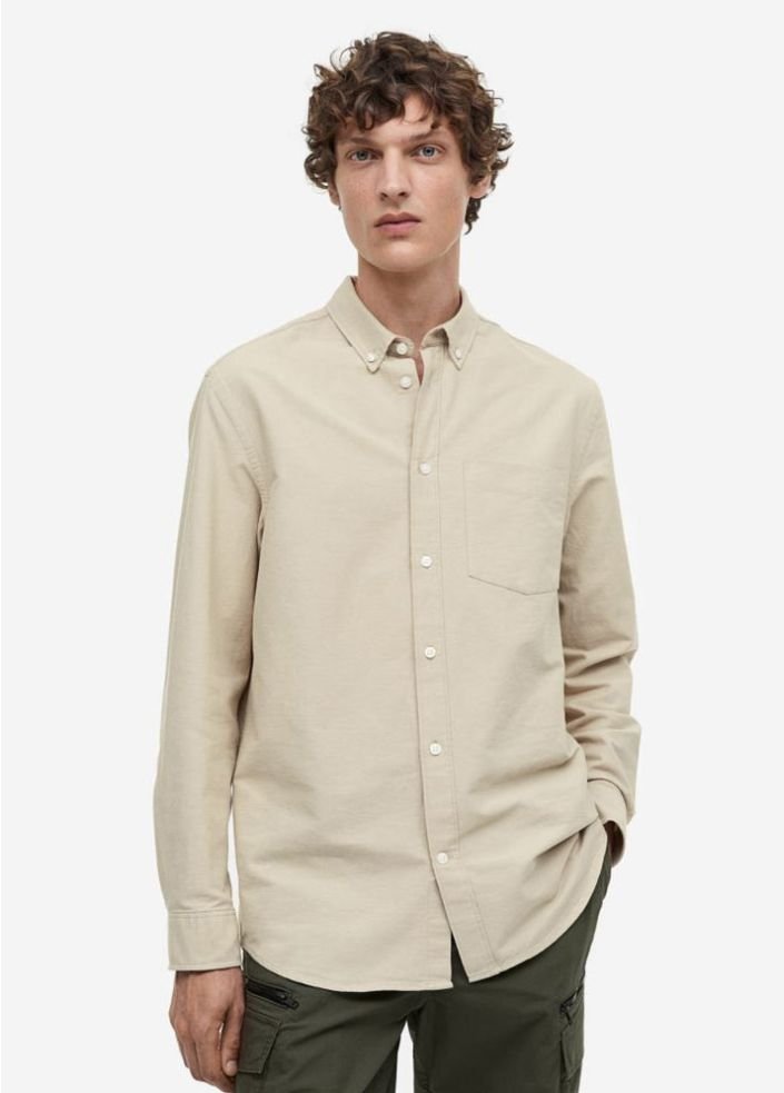 Regular Fit Oxford Shirt - Image 5