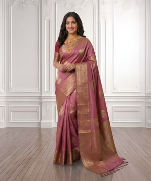 SEMI PATTU SILK BLEND SAREE